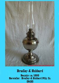 Bradley &amp; Hubbard Lamp